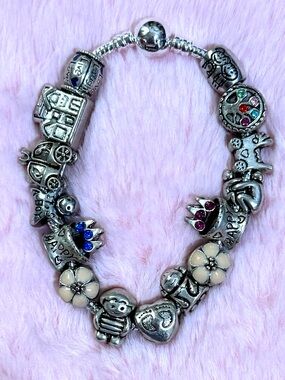 Son Daughter Boy Girl Charm Bracelet 20 Cm